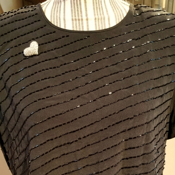 Swarovski Signed Heart Rhinestone Vintage Pin - Picture 5 of 10